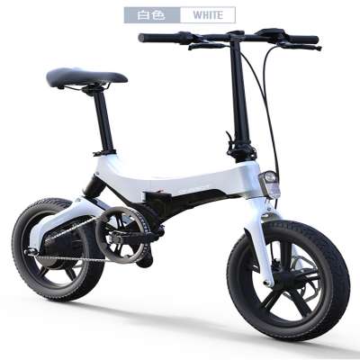 2019 New Design 16 inch  folding electric bicycle with CE SGS TUV KC certification